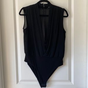 H&M deep v bodysuit